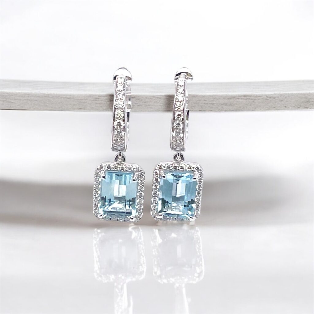 Aquamarine Earrings