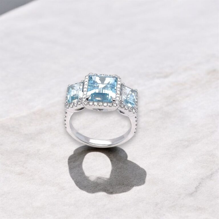 Aquamarine Ring